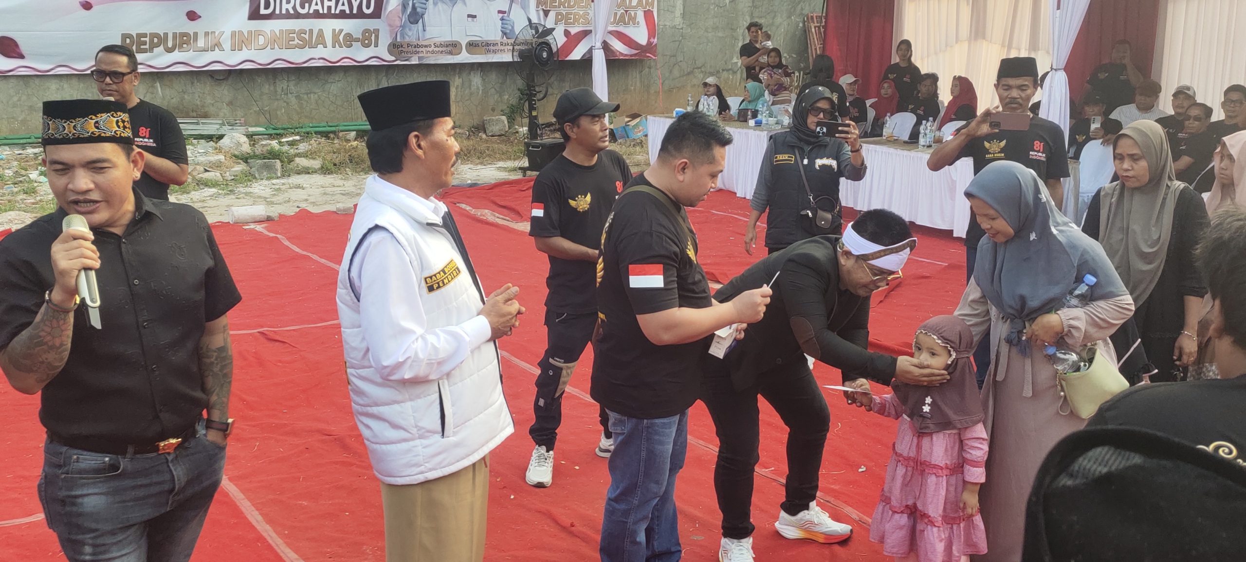 Meriahkan Kemerdekaan, YPPI Berikan Santunan dan Door Prize